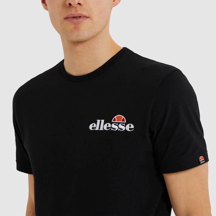 Ellesse мъже вуду тениска черен облекло 80BR385