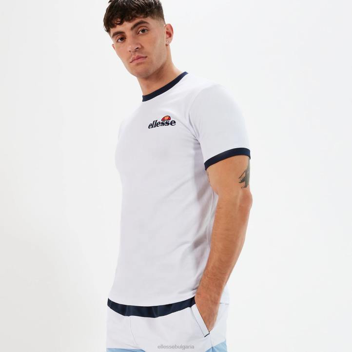 Ellesse мъже медуно тениска бяло облекло 80BR397