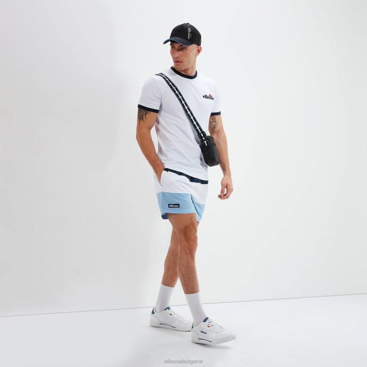 Ellesse мъже медуно тениска бяло облекло 80BR397