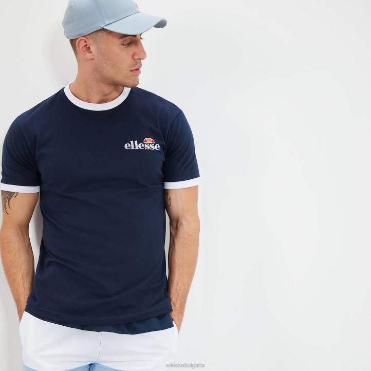 Ellesse мъже медуно тениска военноморски флот облекло 80BR398