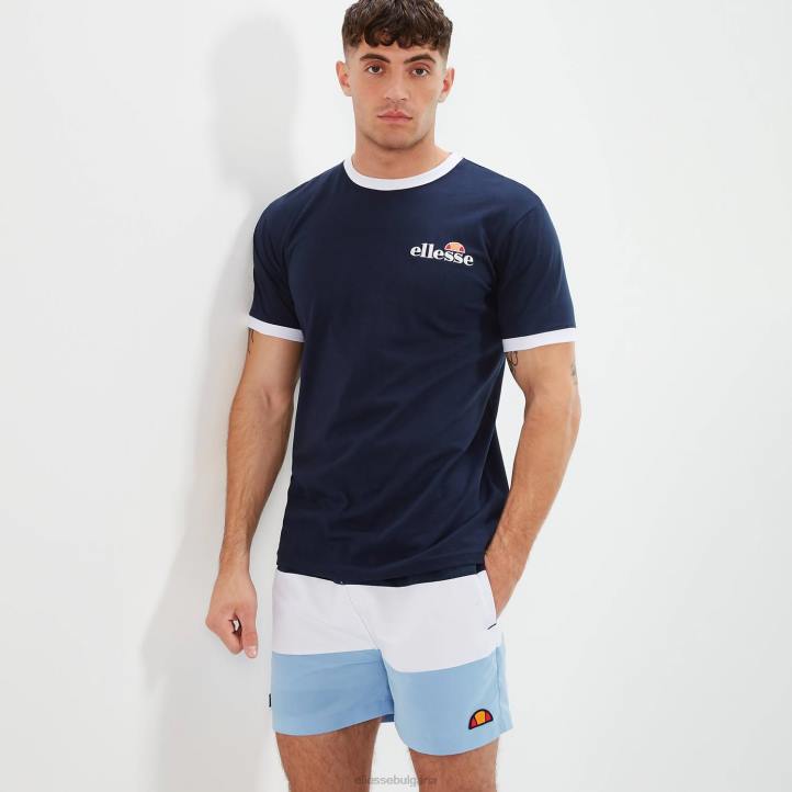 Ellesse мъже медуно тениска военноморски флот облекло 80BR398