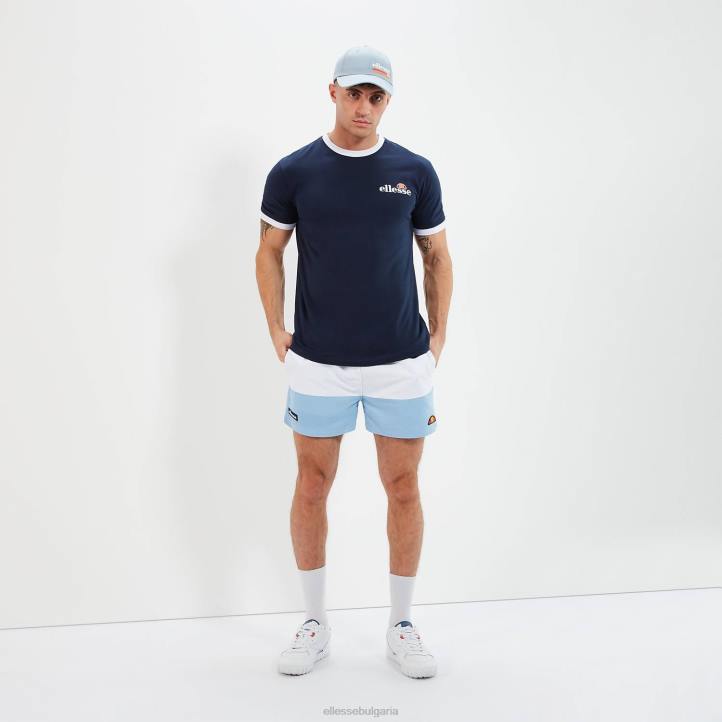 Ellesse мъже медуно тениска военноморски флот облекло 80BR398