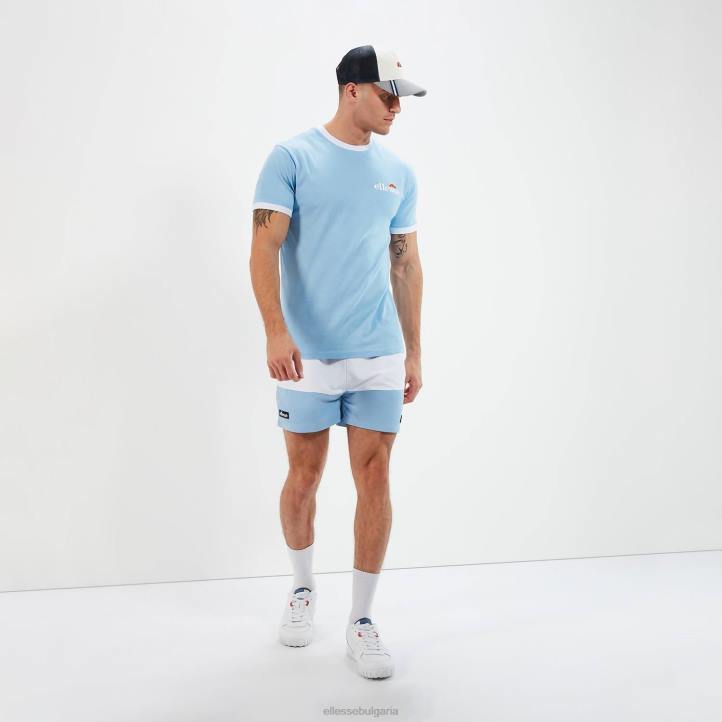 Ellesse мъже медуно тениска светло синьо облекло 80BR402