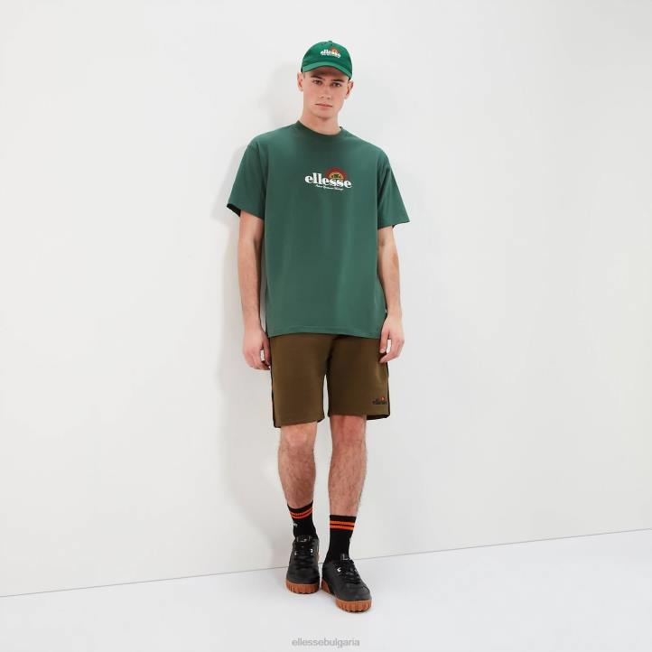 Ellesse мъже тениска aestas тъмнозелено облекло 80BR347