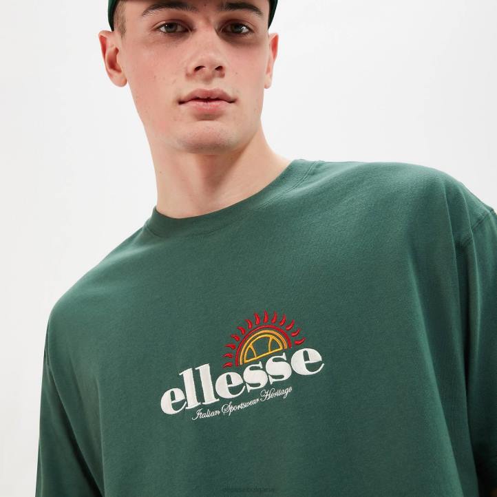 Ellesse мъже тениска aestas тъмнозелено облекло 80BR347
