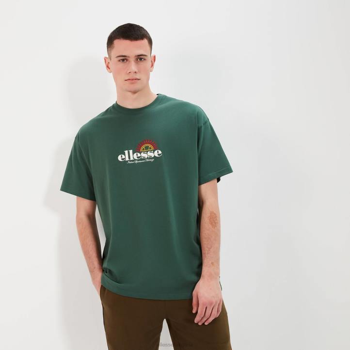 Ellesse мъже тениска aestas тъмнозелено облекло 80BR347