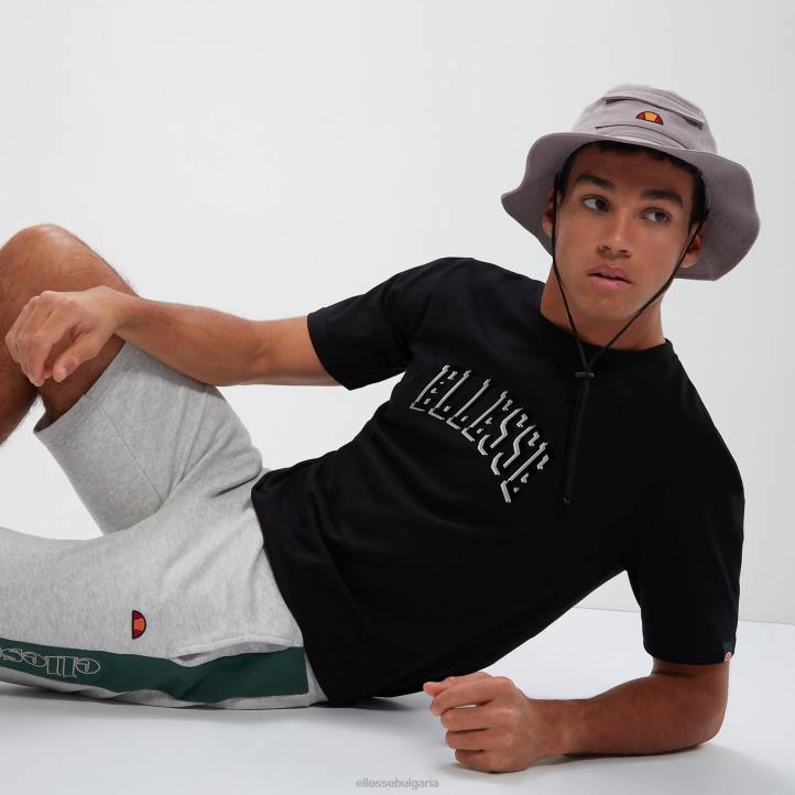Ellesse мъже aiden 2 тей черен облекло 80BR352