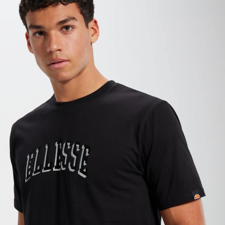 Ellesse мъже aiden 2 тей черен облекло 80BR352