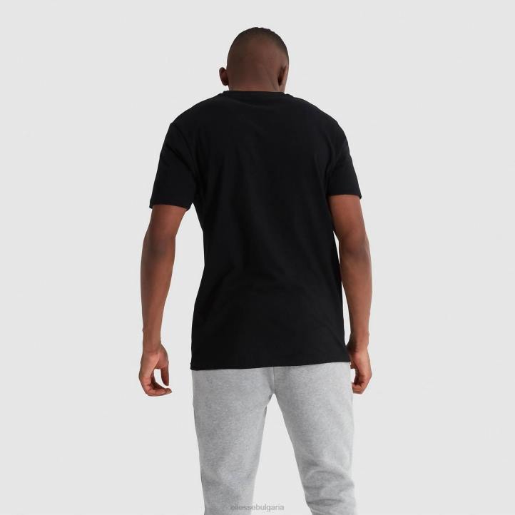 Ellesse мъже тениска canaletto черен облекло 80BR409