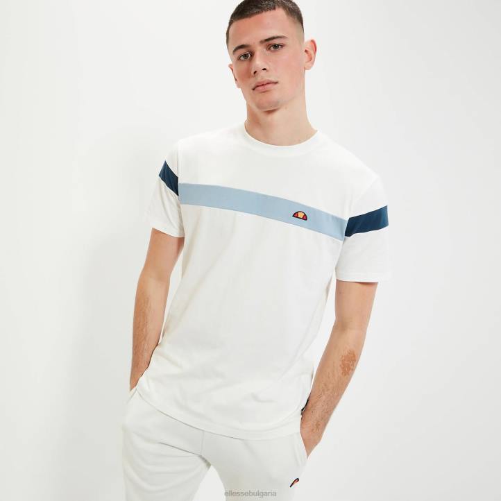 Ellesse мъже тениска caserio мръсно бяло облекло 80BR354
