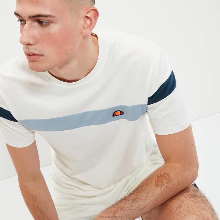 Ellesse мъже тениска caserio мръсно бяло облекло 80BR354