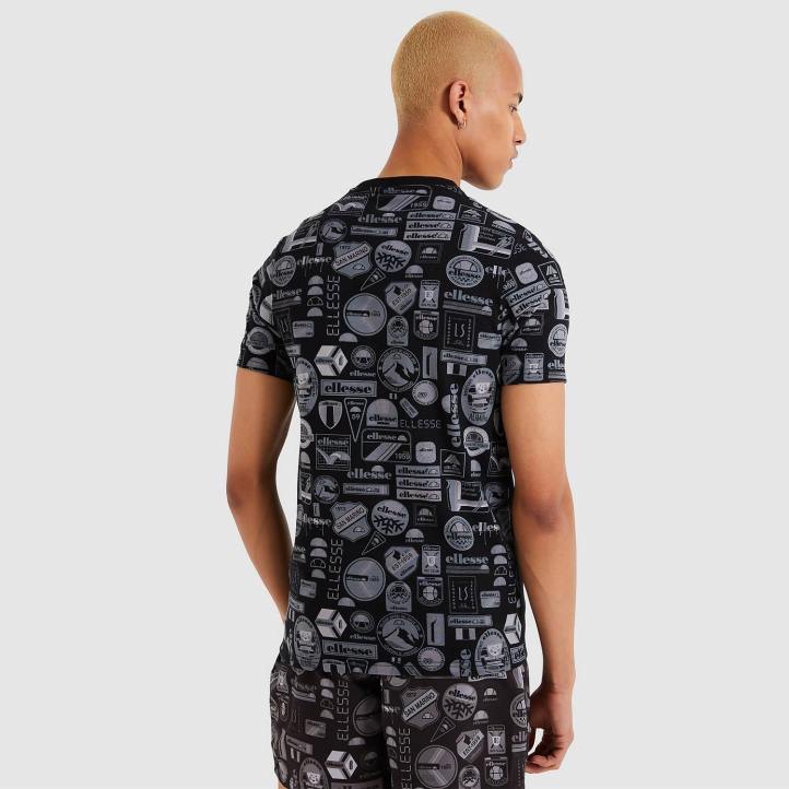 Ellesse мъже тениска hirona черен облекло 80BR475