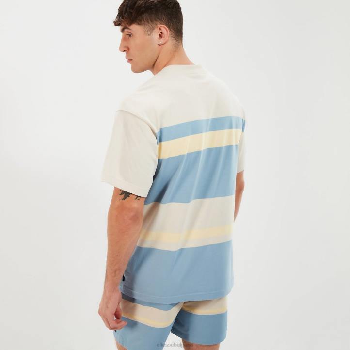 Ellesse мъже тениска junos бежово/синьо облекло 80BR345