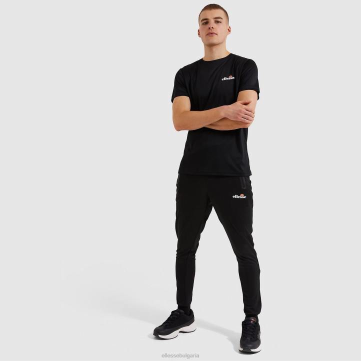 Ellesse мъже тениска malbe черен облекло 80BR406