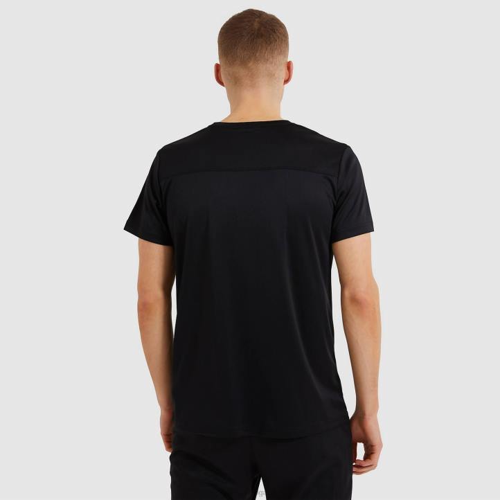 Ellesse мъже тениска malbe черен облекло 80BR406