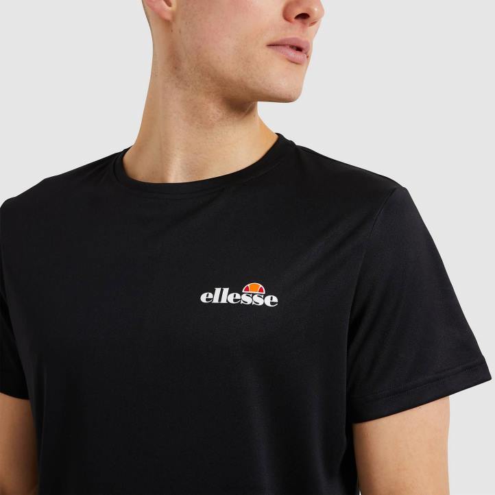 Ellesse мъже тениска malbe черен облекло 80BR406