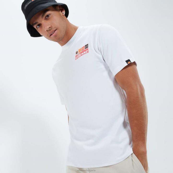 Ellesse мъже mestiere tee бяло облекло 80BR394