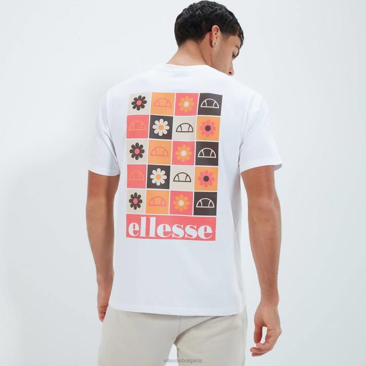 Ellesse мъже mestiere tee бяло облекло 80BR394