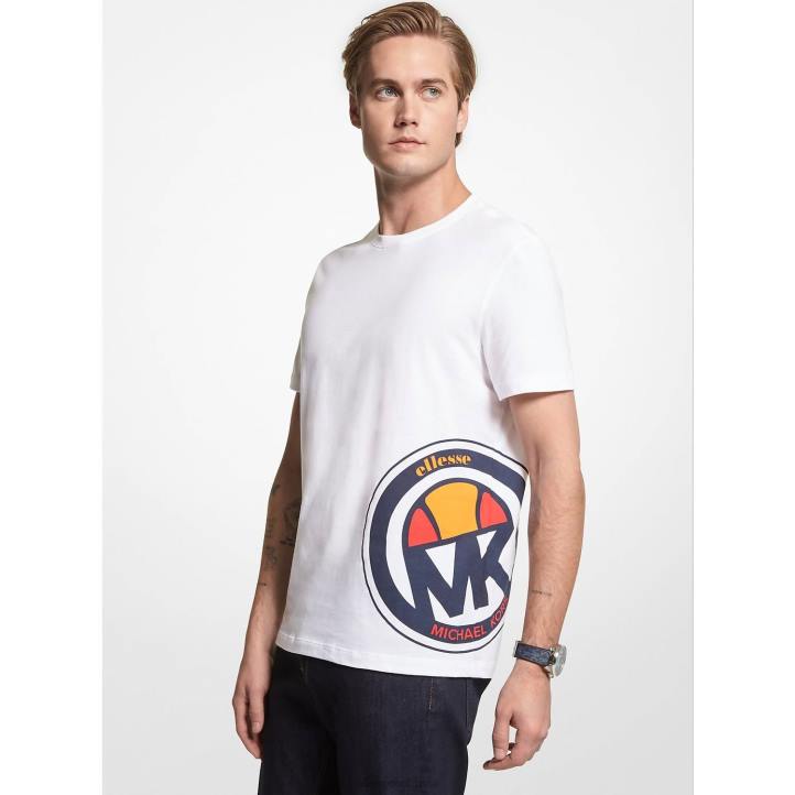 Ellesse мъже mk памучна тениска лого облекло 80BR392