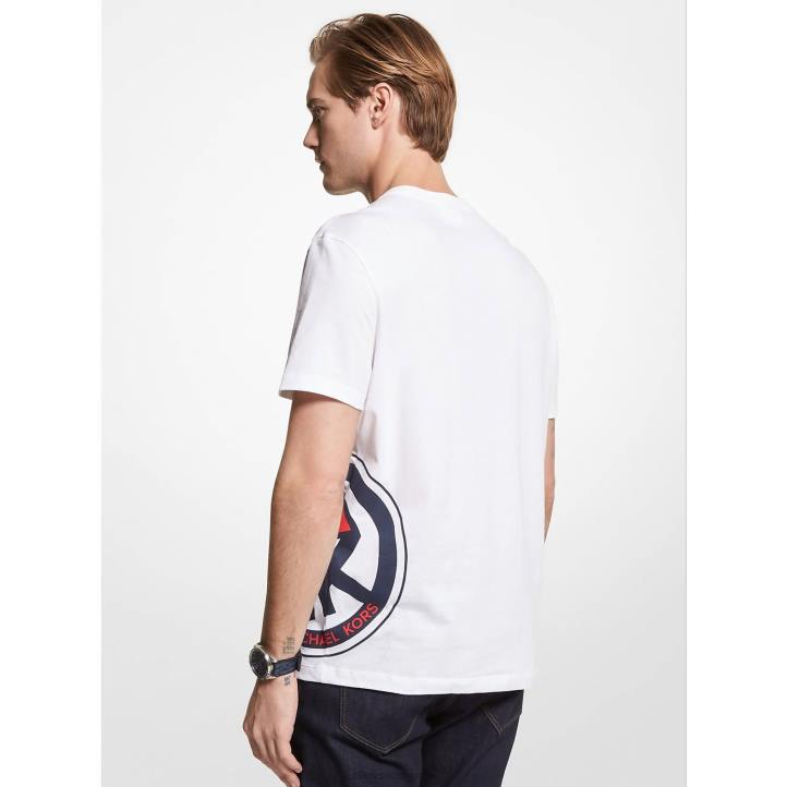 Ellesse мъже mk памучна тениска лого облекло 80BR392