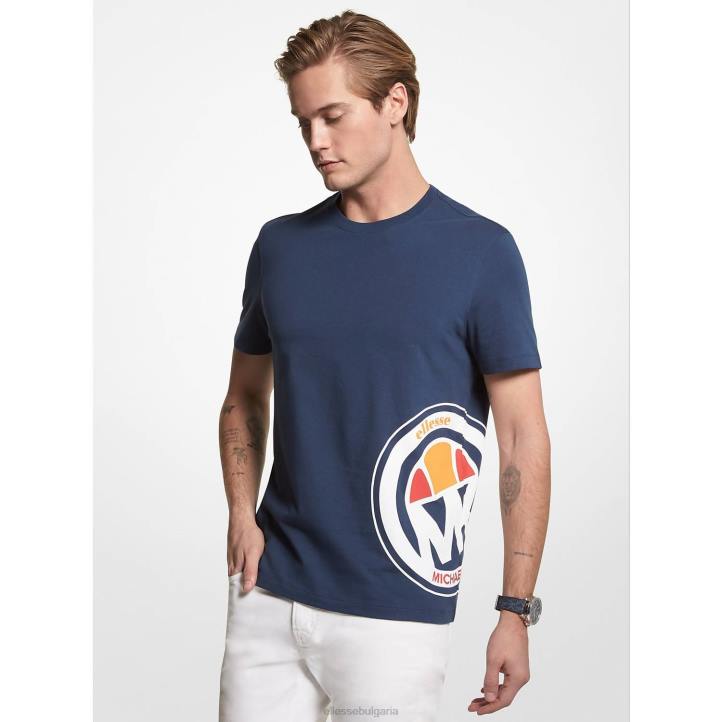 Ellesse мъже mk памучна тениска лого облекло 80BR403