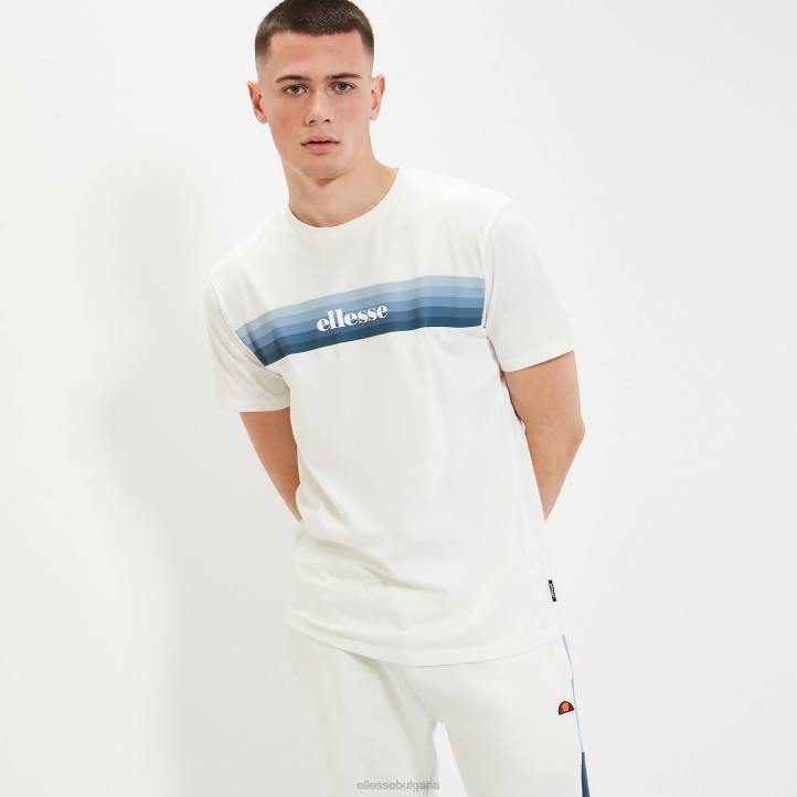 Ellesse мъже тениска murillo мръсно бяло облекло 80BR404
