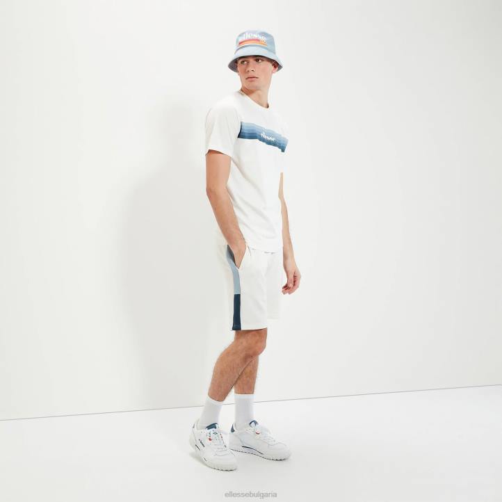 Ellesse мъже тениска murillo мръсно бяло облекло 80BR404