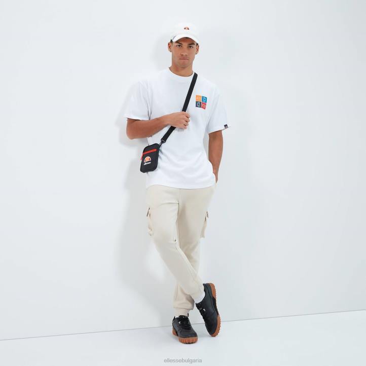 Ellesse мъже тениска rolletto бяло облекло 80BR372