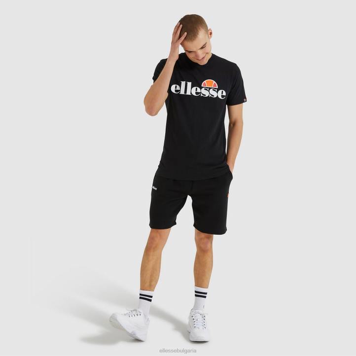 Ellesse мъже тениска sl prado черен облекло 80BR364