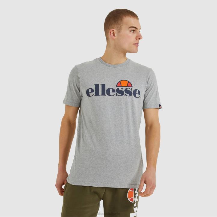 Ellesse мъже тениска sl prado сив мергел облекло 80BR365