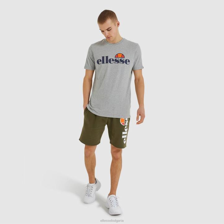 Ellesse мъже тениска sl prado сив мергел облекло 80BR365
