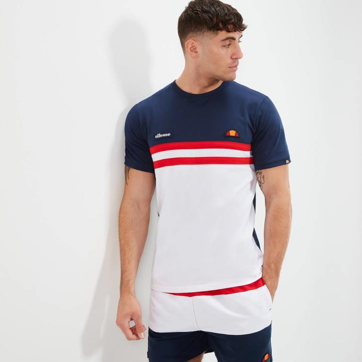 Ellesse мъже venire tee тъмносиньо/червено/бяло облекло 80BR401