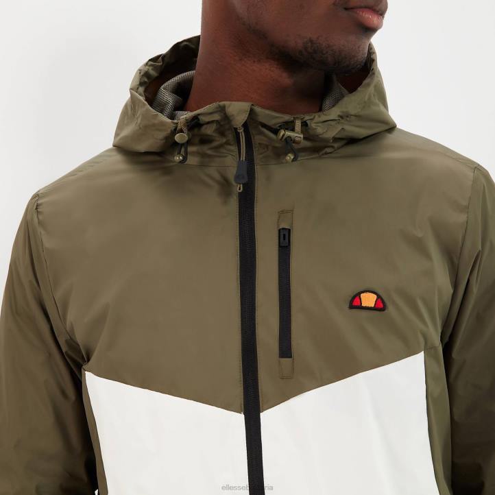 Ellesse мъже фракция 2 яке с пълен цип зелено каки облекло 80BR276