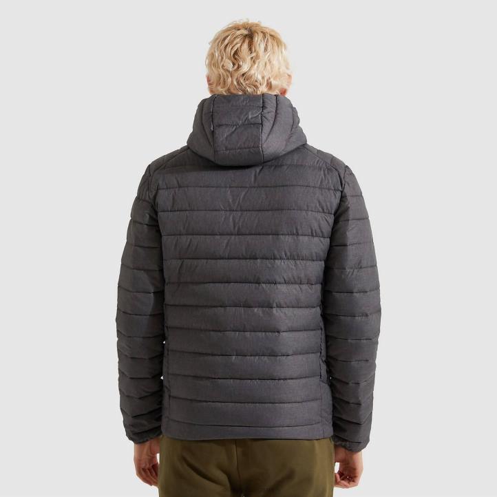 Ellesse мъже ломбардийско подплатено яке тъмносив мергел облекло 80BR287