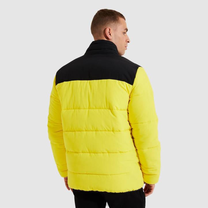 Ellesse мъже мъглявина яке жълто облекло 80BR467