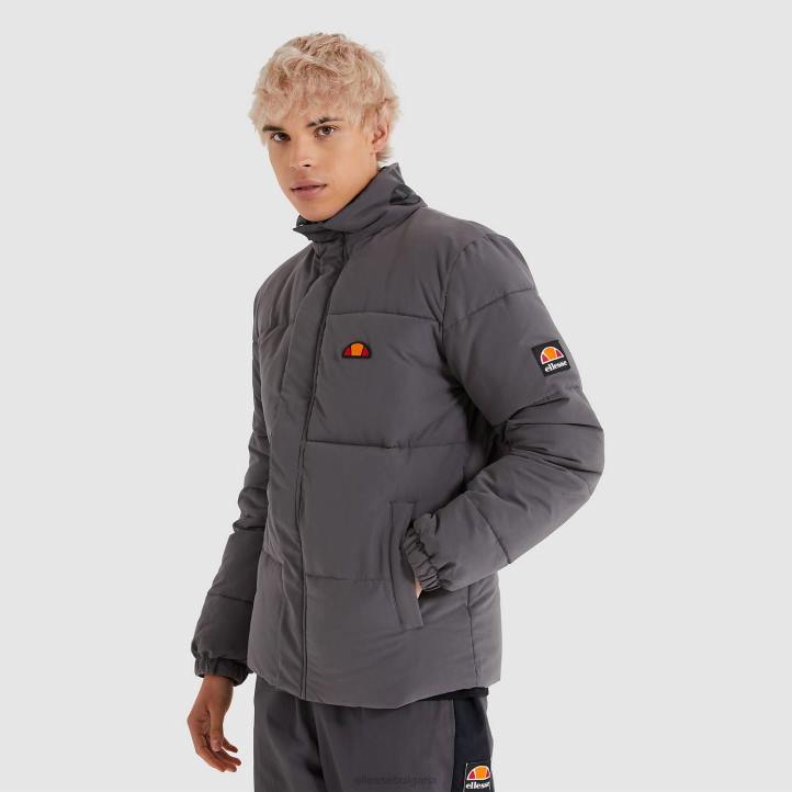 Ellesse мъже игрис подплатено яке тъмно сив облекло 80BR468