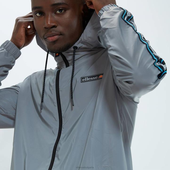 Ellesse мъже яке с пълен цип landorus отразяващ облекло 80BR267