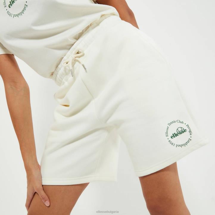 Ellesse унисекс фонтанса къса мръсно бяло облекло 80BR135