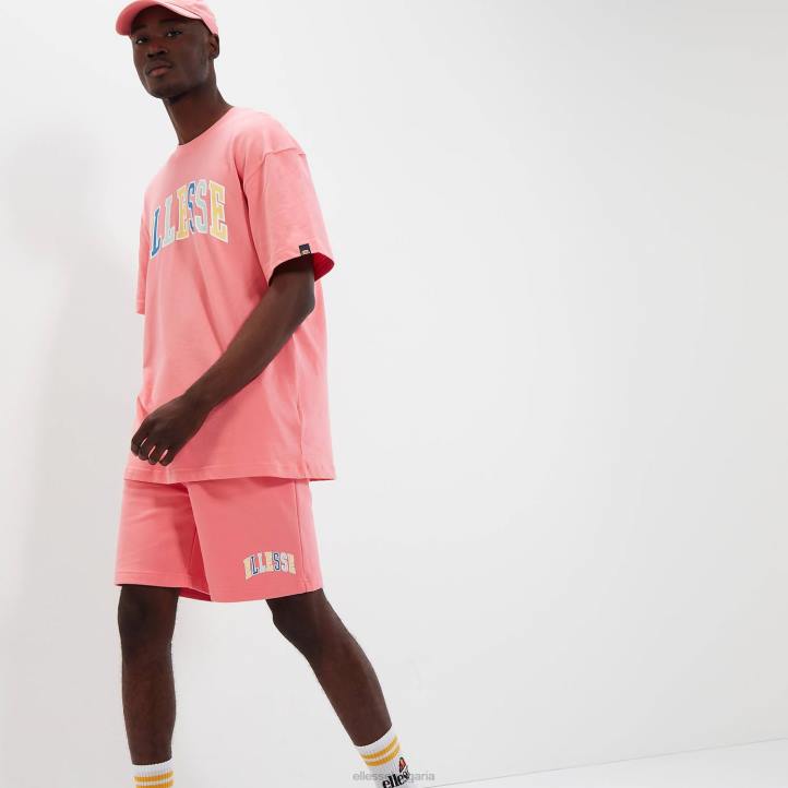 Ellesse унисекс убежище кратко розово облекло 80BR140