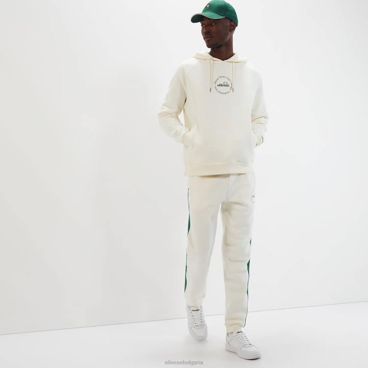 Ellesse унисекс суичър с качулка над главата giaradini мръсно бяло облекло 80BR28