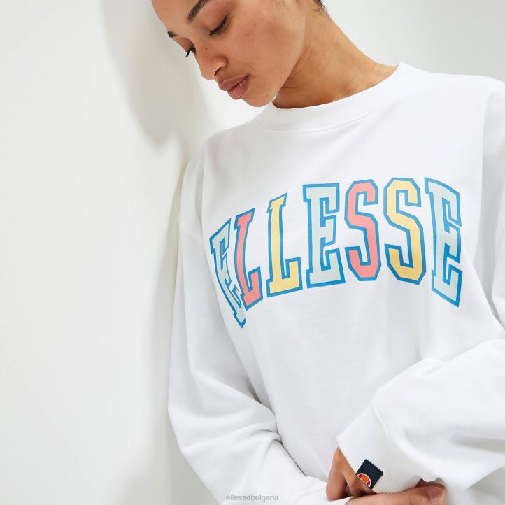 Ellesse унисекс суичър parsol бяло облекло 80BR303