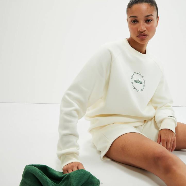 Ellesse унисекс суичър voliero мръсно бяло облекло 80BR302