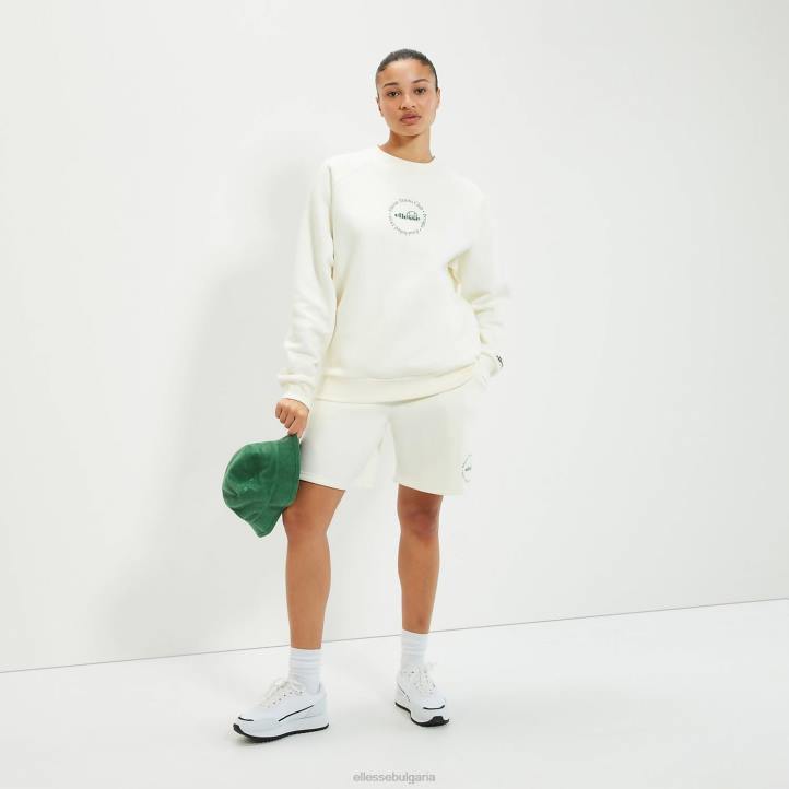 Ellesse унисекс суичър voliero мръсно бяло облекло 80BR302