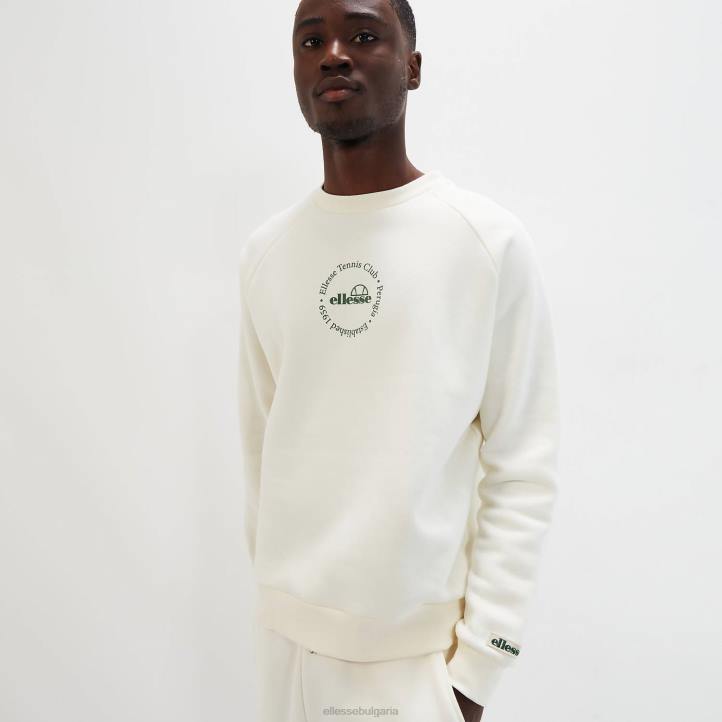 Ellesse унисекс суичър voliero мръсно бяло облекло 80BR302