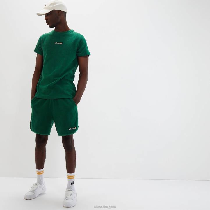 Ellesse унисекс пиария тениска зелено облекло 80BR79