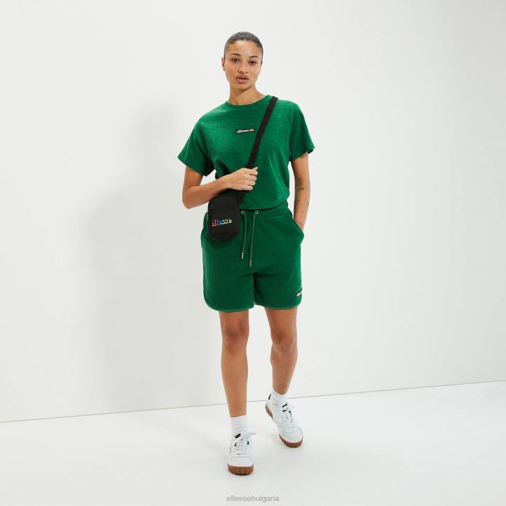 Ellesse унисекс пиария тениска зелено облекло 80BR79