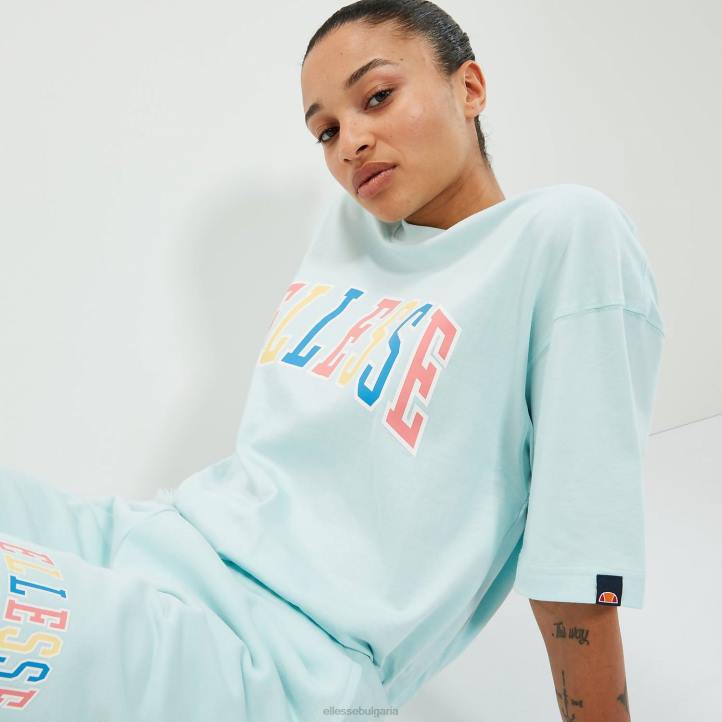 Ellesse унисекс тениска calipsi светло синьо облекло 80BR71