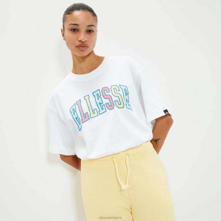 Ellesse унисекс тениска calipsi бяло облекло 80BR72