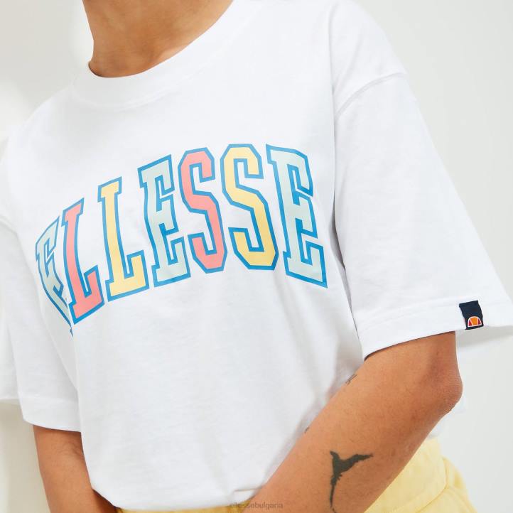 Ellesse унисекс тениска calipsi бяло облекло 80BR72