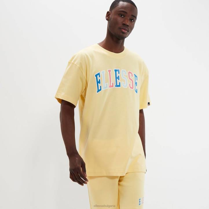 Ellesse унисекс тениска calipsi светло жълто облекло 80BR73